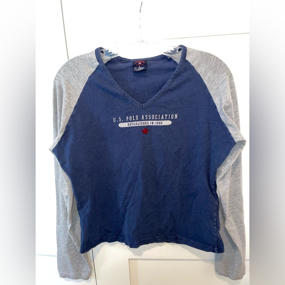 U.S. Polo Long Sleeve Kids Size L
